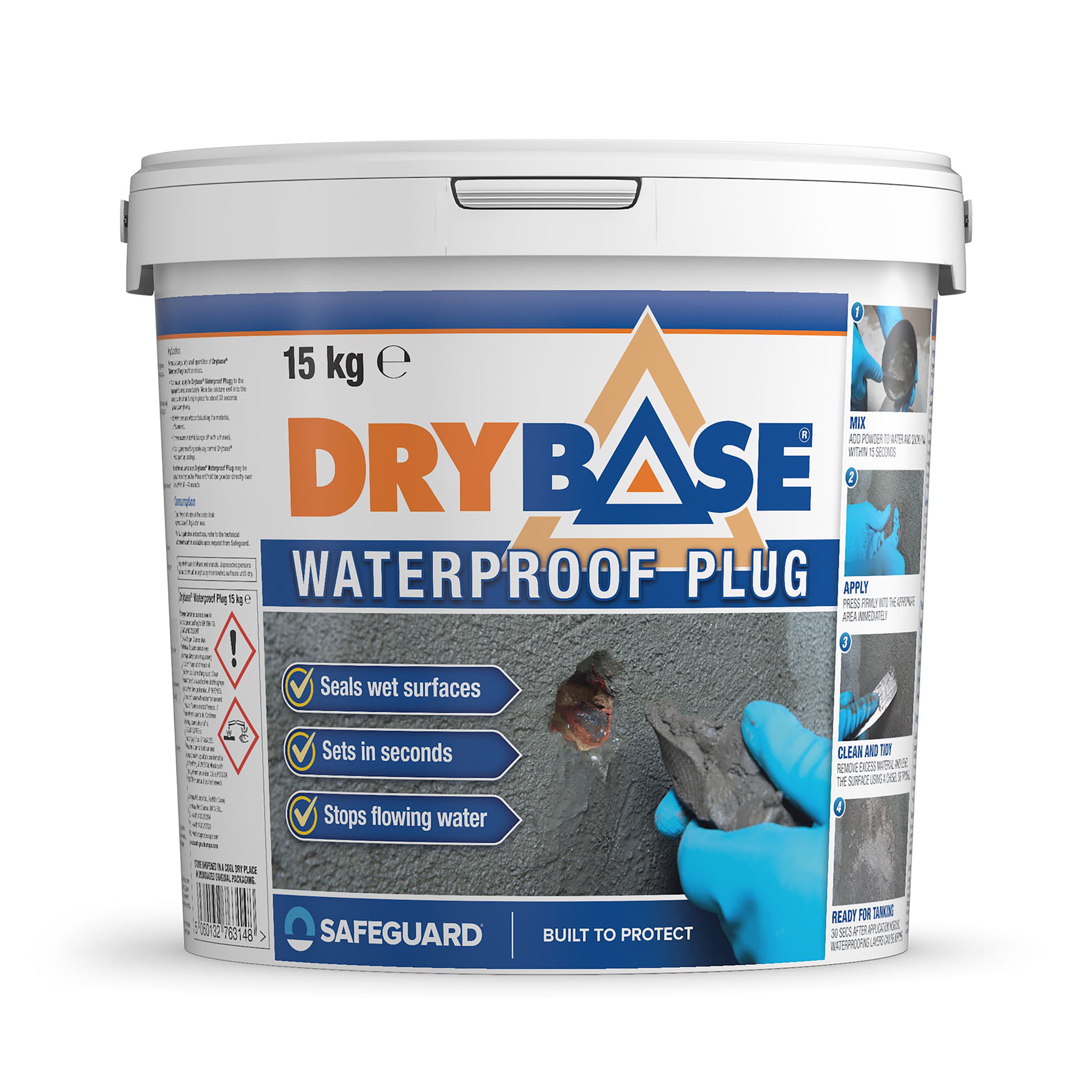 Drybase Safeguard Drybase Waterproof Plugging Compound 15kg