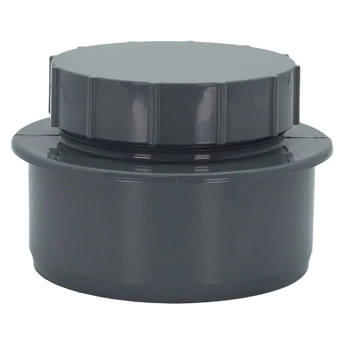 Screwed Access Cap 110Mm Grey Soil Sp292G