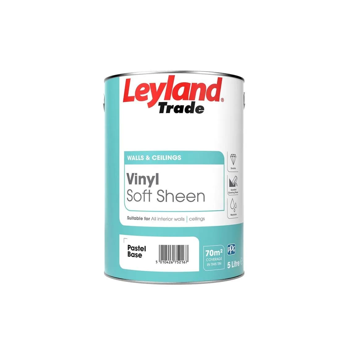 Leyland Vinyl Soft Sheen Base Pastel 2010 5L