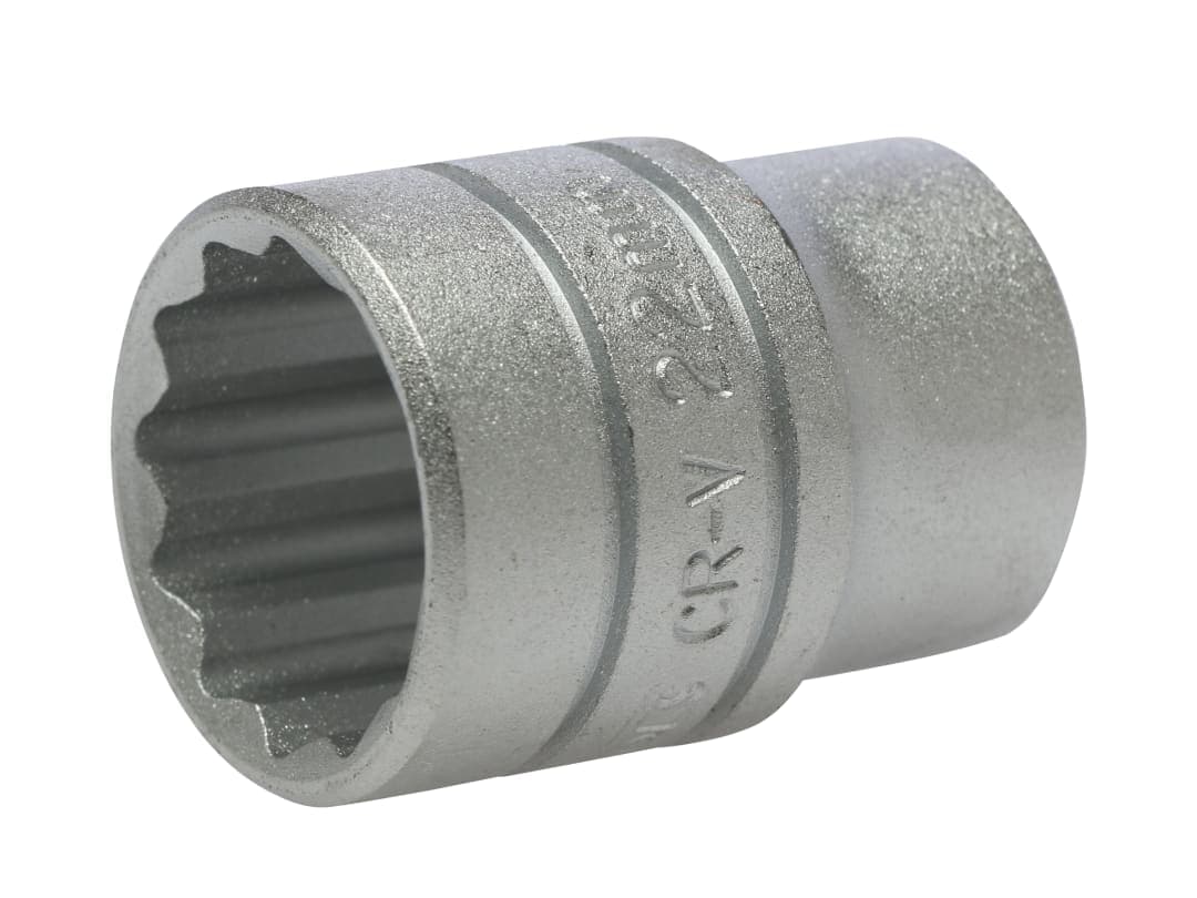 Teng Bi-Hexagon Socket 12-Point 1/2in Drive 22mm M120522-C