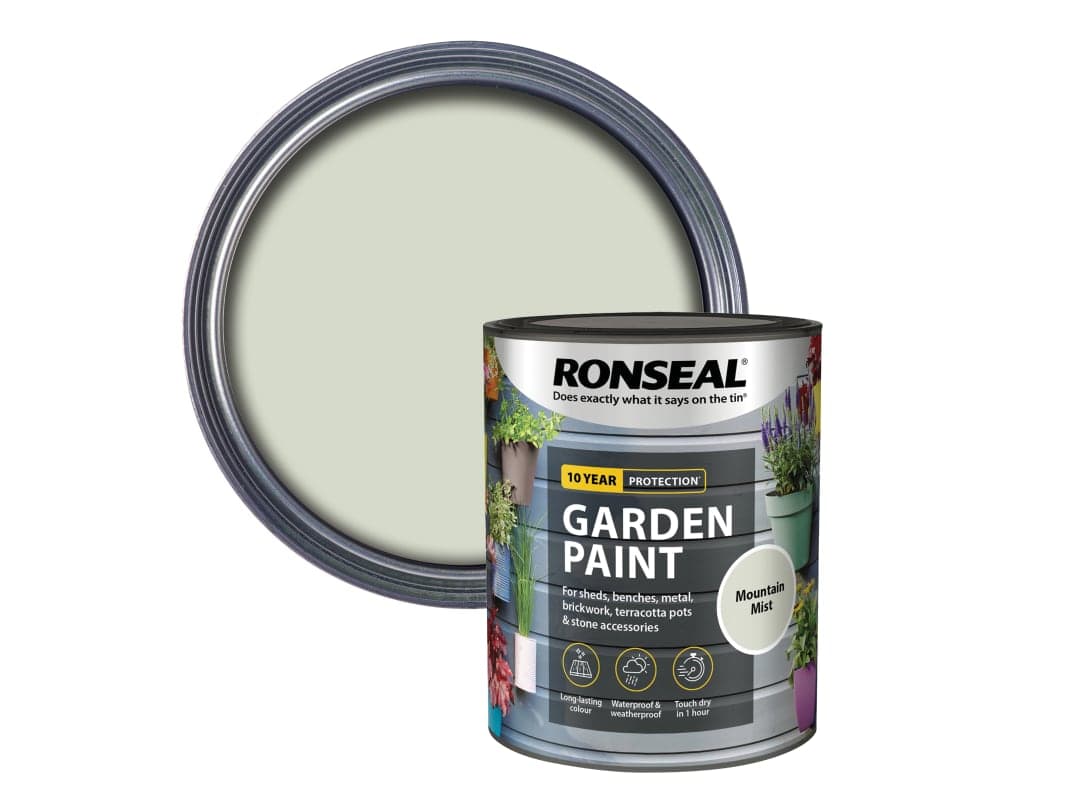 Ronseal Garden Paint Mountain Mist 750ml 39440