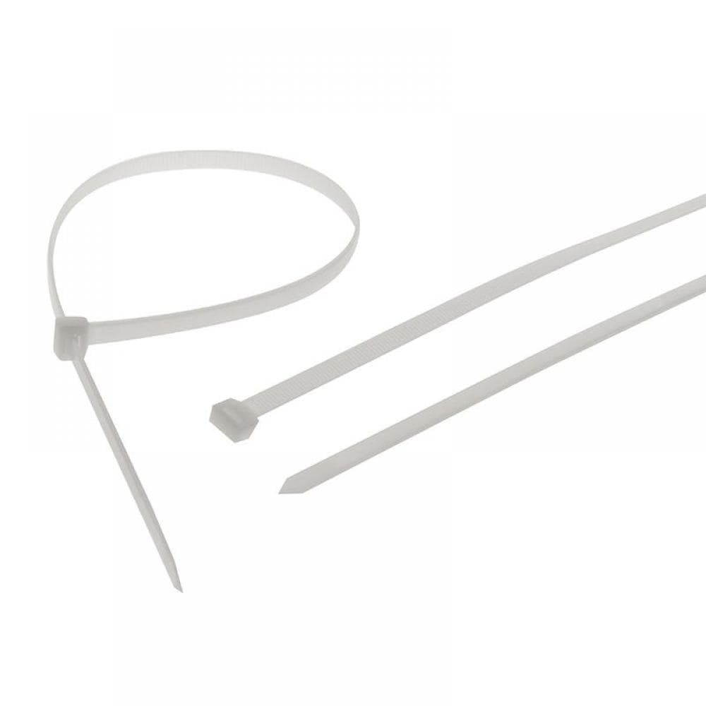 Faithfull Heavy-Duty Cable Ties White 9.0 X 905Mm (Pack 10)