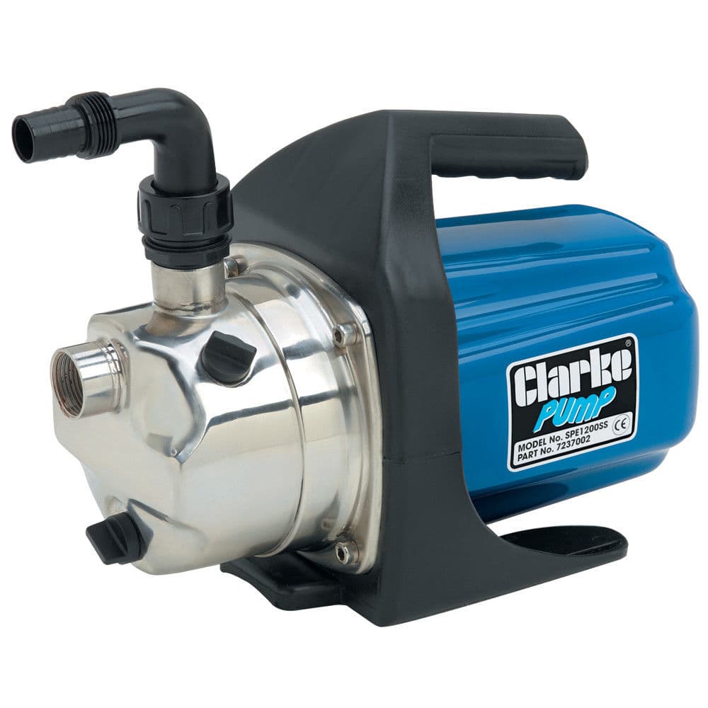 Clarke 7237002 Spe1200Ss 1 Self Priming Stainless Steel Pump (240V)
