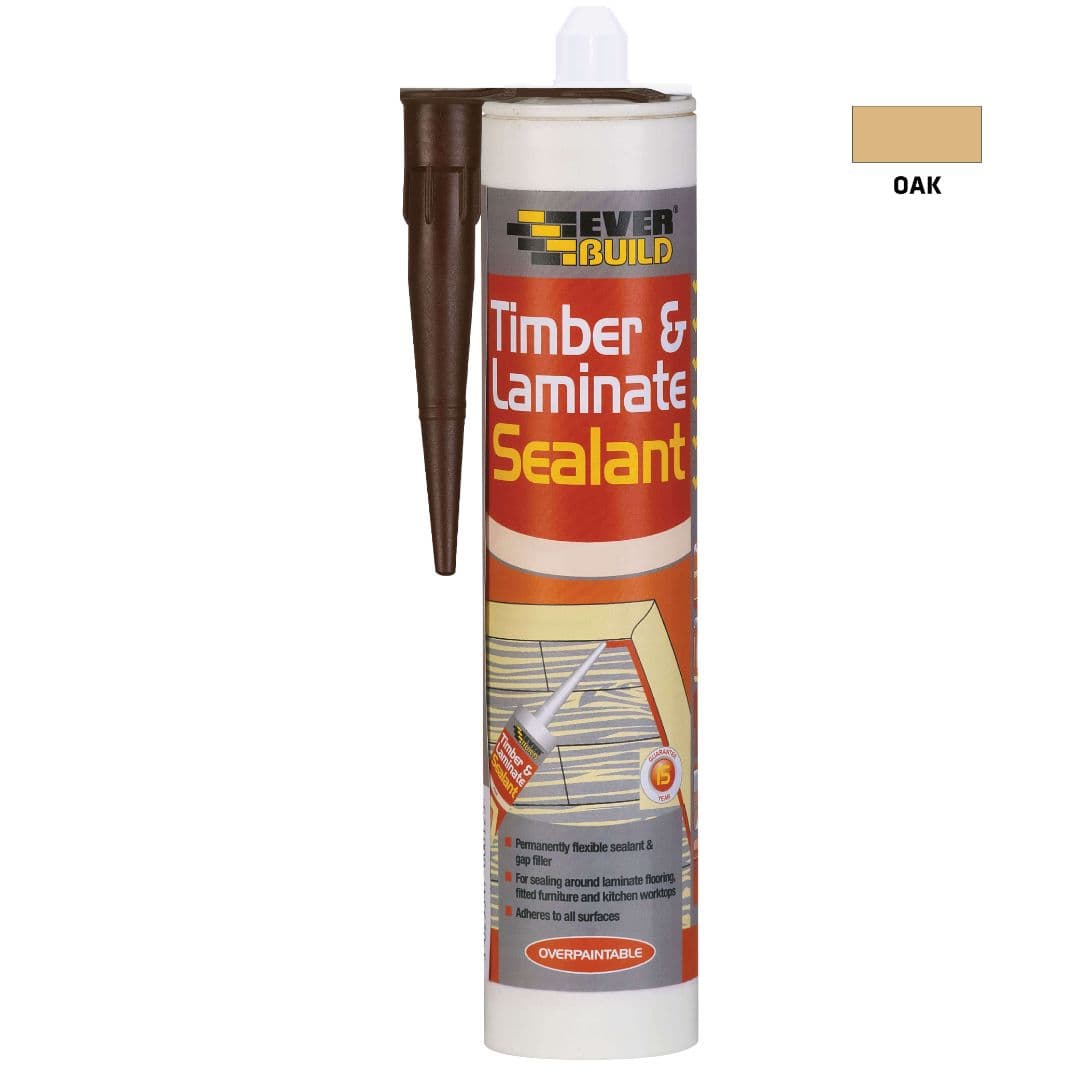 Everbuild Timber & Lam Slnt Oak 290Ml