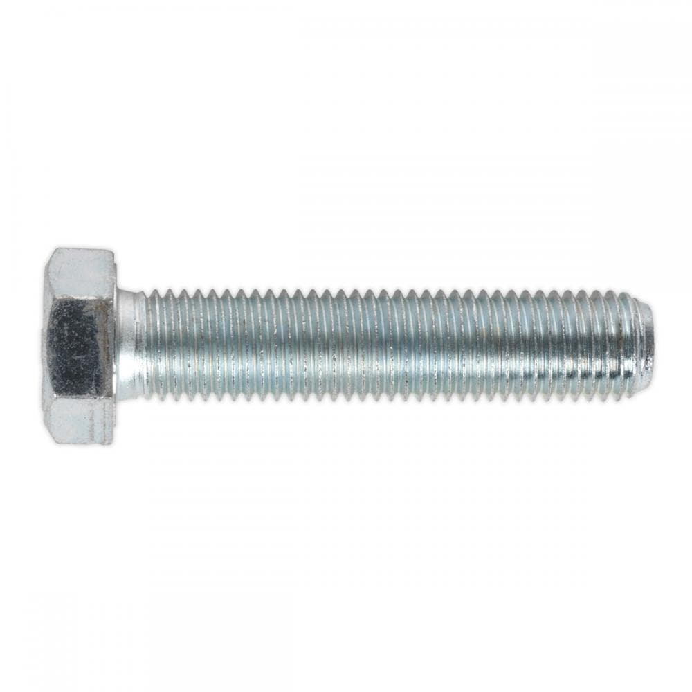 Sealey SS1675 Ht Setscrew M16 X 75Mm 8.8 Zinc Pack Of 10