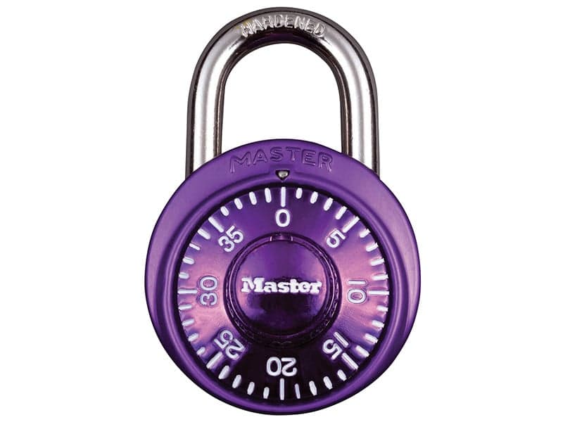 Master Lock 1533EURD Stainless Steel Fixed Dial Combination 38Mm Padlock