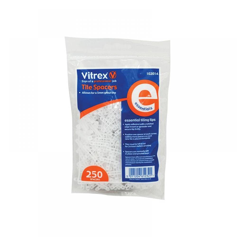 Vitrex 102014 Essential Tile Spacers 5Mm (Pack 250)