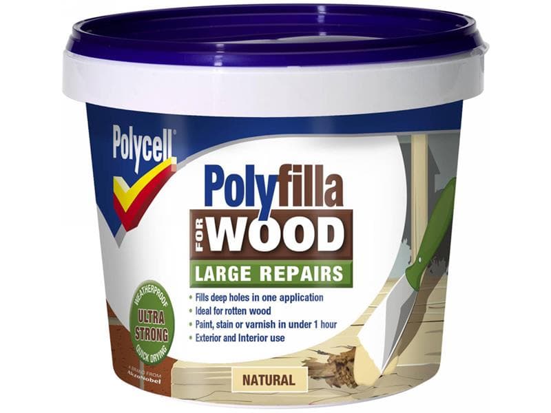 Polycell 5207194 Polyfilla Wood General Repairs Natural 375G X 2