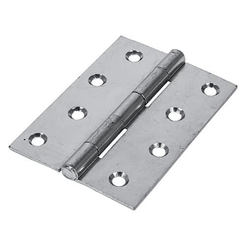 Timco Plain Butt Hinge - Fixed Pin (1838) - Zinc TIMbag 1 434158P