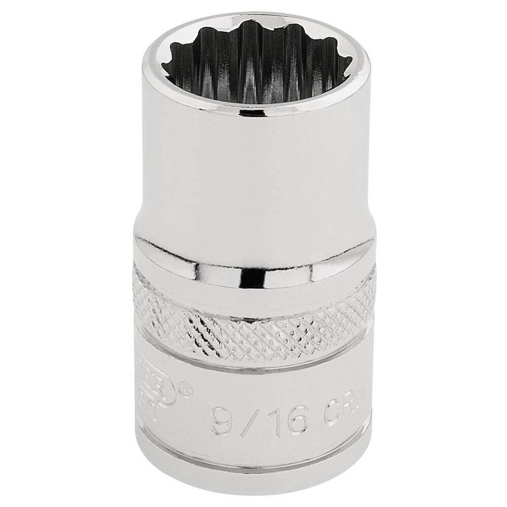 Draper Expert 33609 Hi-Torq® 12 Point Socket 1/2in Sq. Dr. 9/16in each
