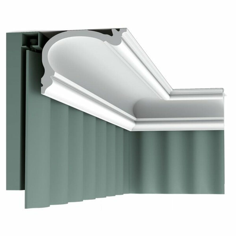 C341 Plastic Coving 200cm x 8.8cm x 12.2cm