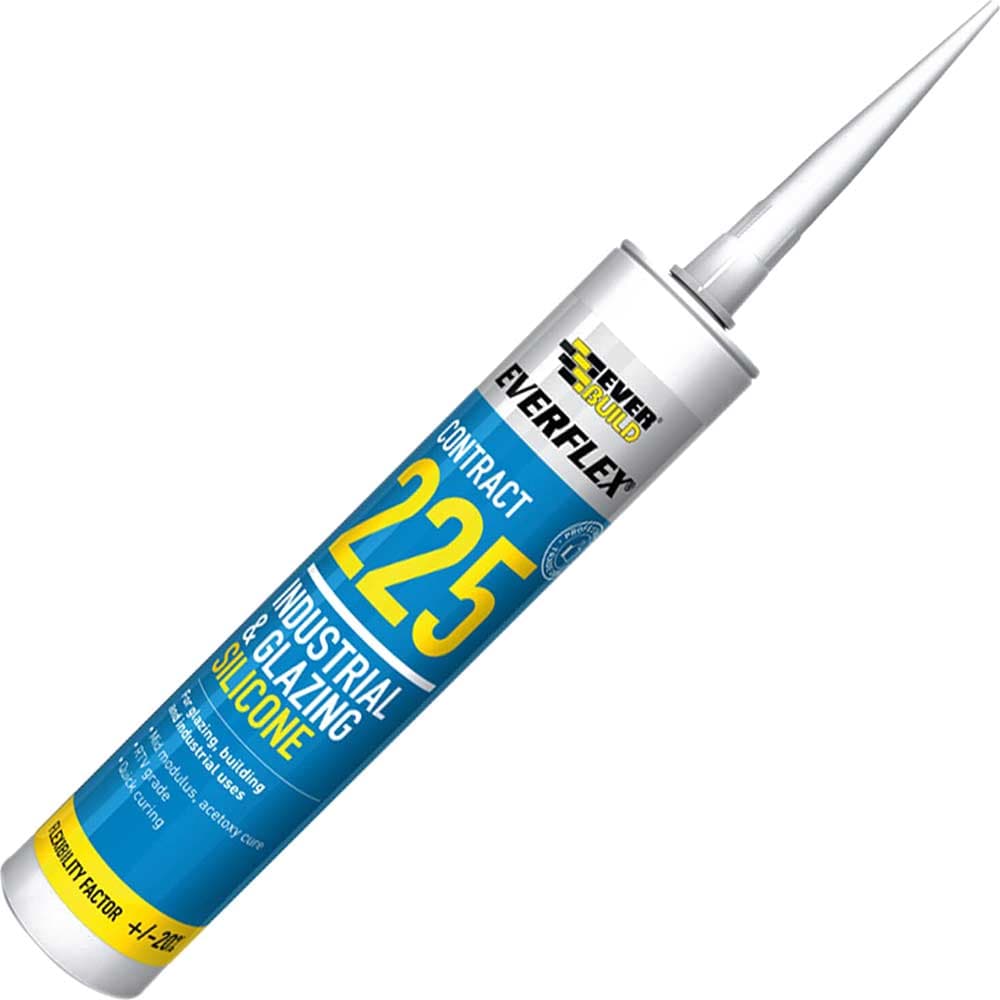 Everbuild Industrial and Glazing Silicone