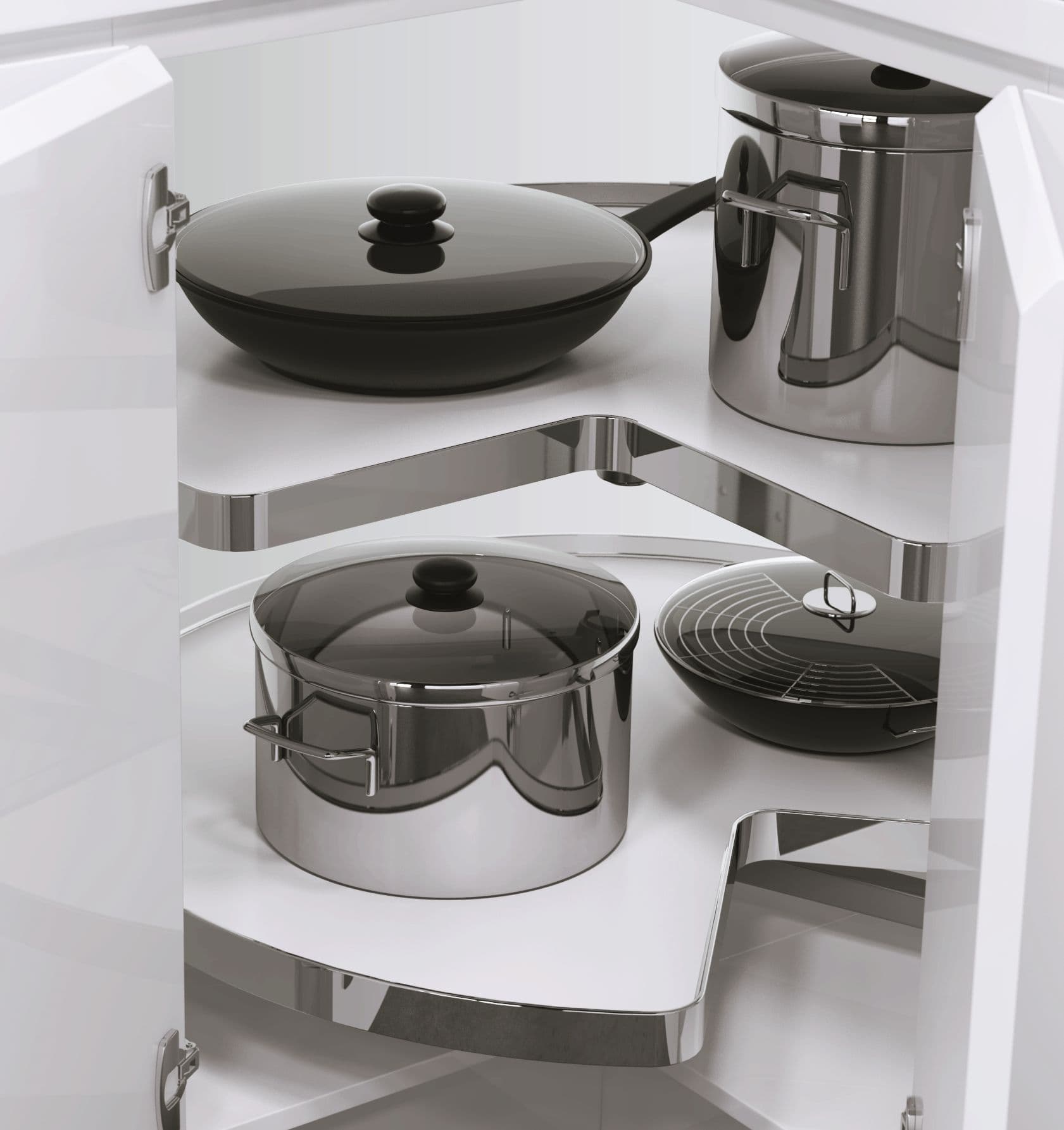925 Recorner Maxx Pole Free Shelving Solution