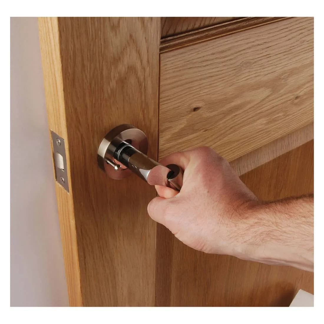 Venus Privacy Door Handle Polished Chrome