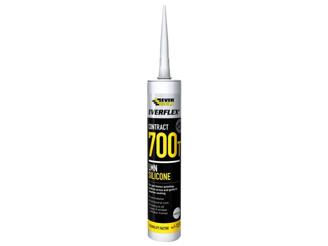 Everbuild Sika Everflex® 700T LMN Silicone Black 300ml 486162