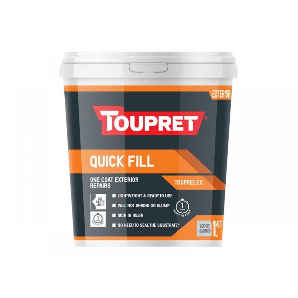 Toupret TTTLX01GB Quick Fill (Exterior) 1 Litre
