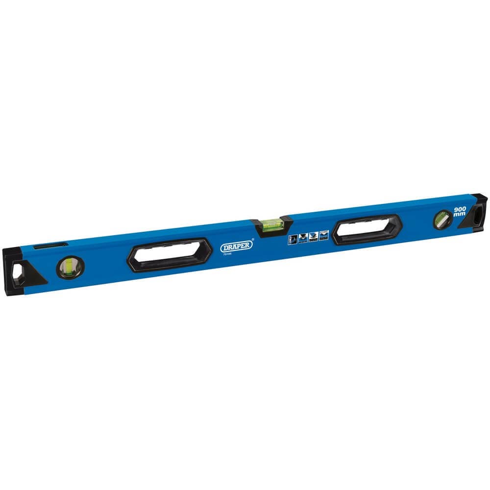 Draper 75105 Box Section Level With Side View Vial 900Mm each