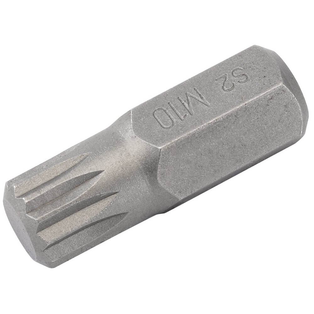 Draper Expert 33342 M10 X 30Mm Spline 10Mm Insert Bit For Mechanicfts Bit Sets each