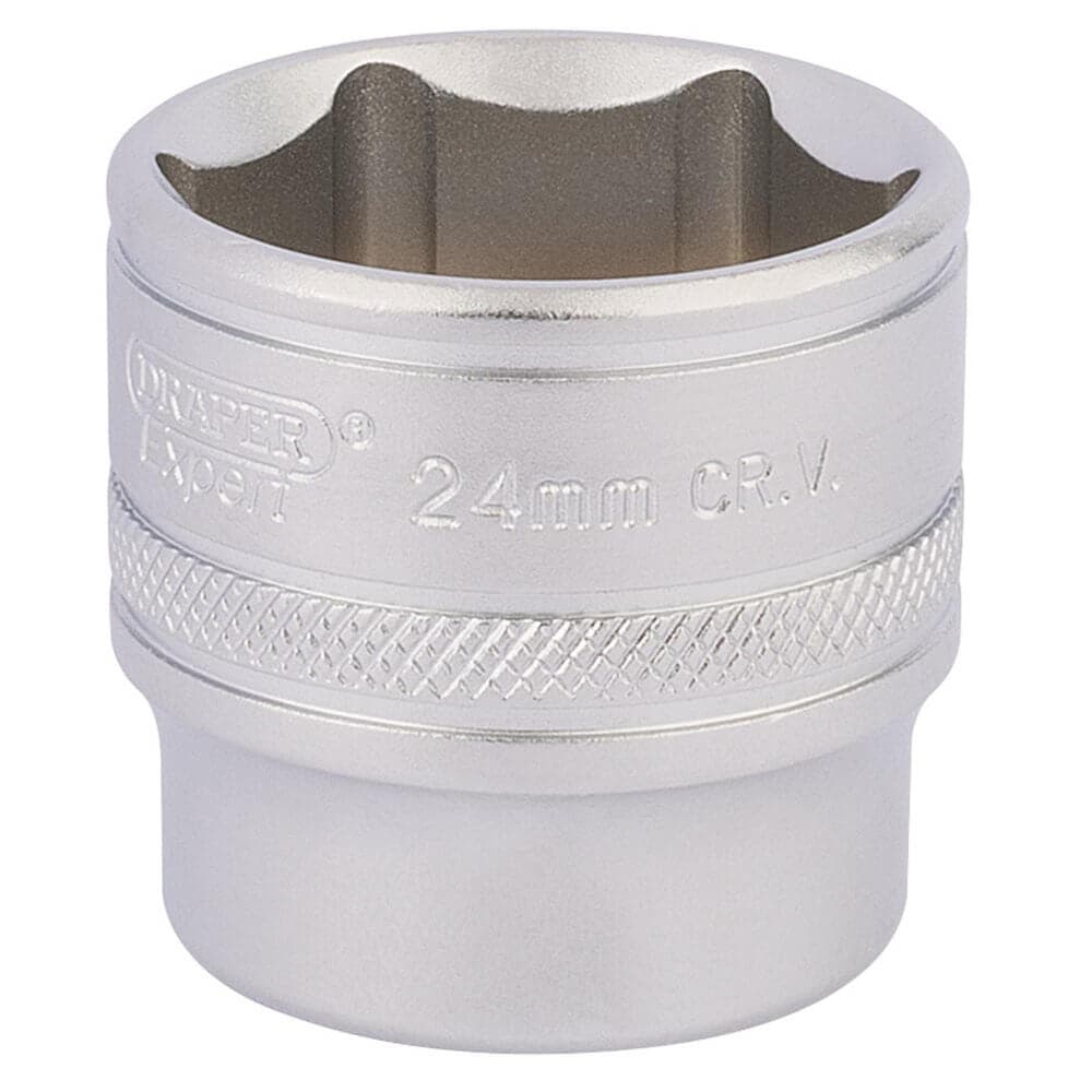Draper Expert 17546 Hi-Torq® 6 Point Deep Socket 3/8in Sq. Dr. 24Mm each