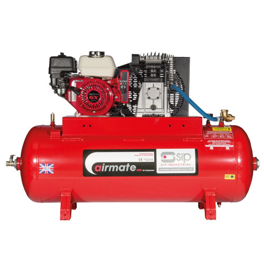 Sip 04451 Ishp5.5/150-Es Industrial Petrol Compressor