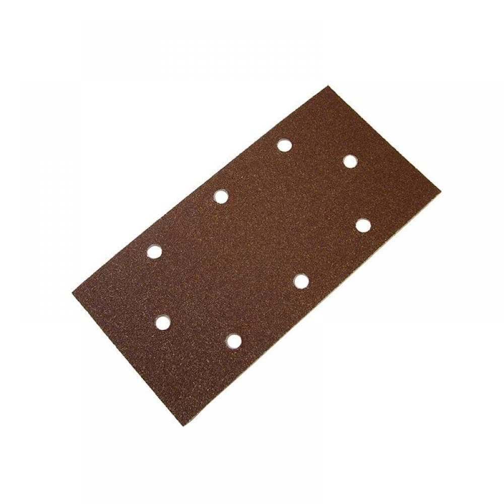 Faithfull 010244 1/3 Sanding Sheet B/D Hook & Loop Holed Assorted (Pack 5)