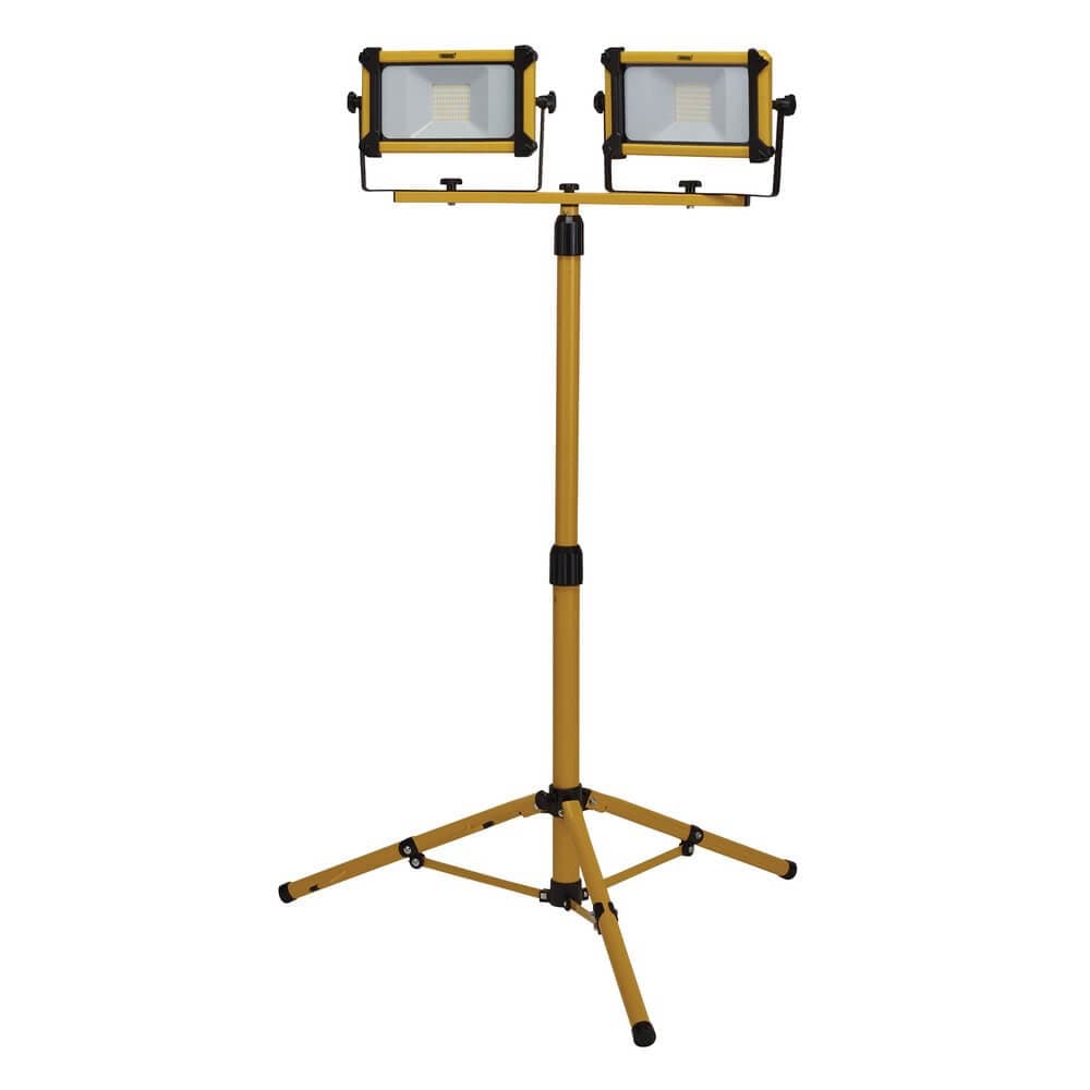 Draper 03213 230V Smd Led Tripod Site Light 2 X 30W 6600 Lumens 1
