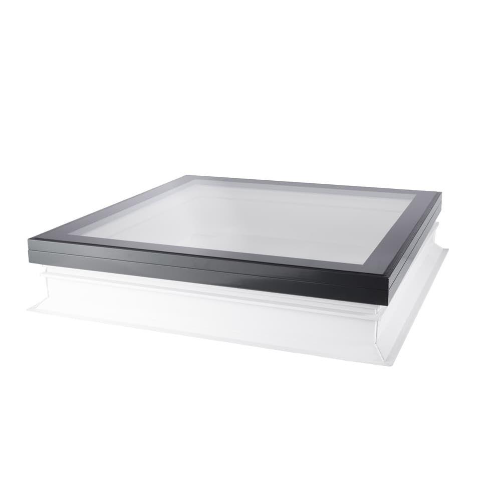 COXDOME Lumiglaze Flat Glass Fixed Rooflight 1200 x 2200mm