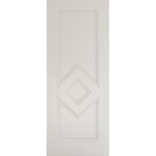 Deanta Ascot White Primed Fire Door 30m 1981mm x 686mm x 45mm