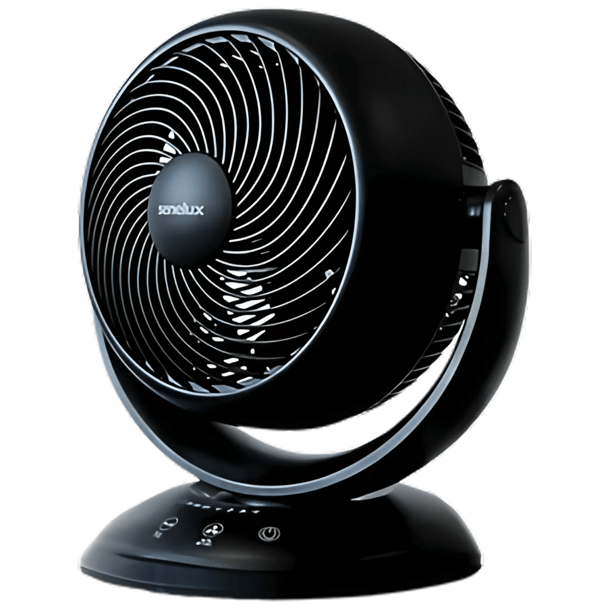 Senelux 8 Inch Cooling Fan with Remote Control, Automatic Oscillation