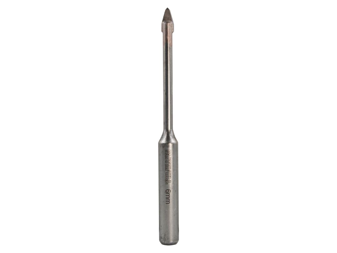 Faithfull Carbide Hard Tile & Glass Drill Bit 6mm FAIGDC06