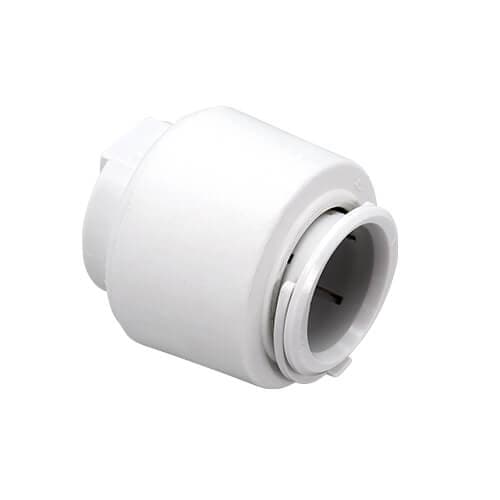 FloPlast Flofit+ Push Fit Stopend - 22mm