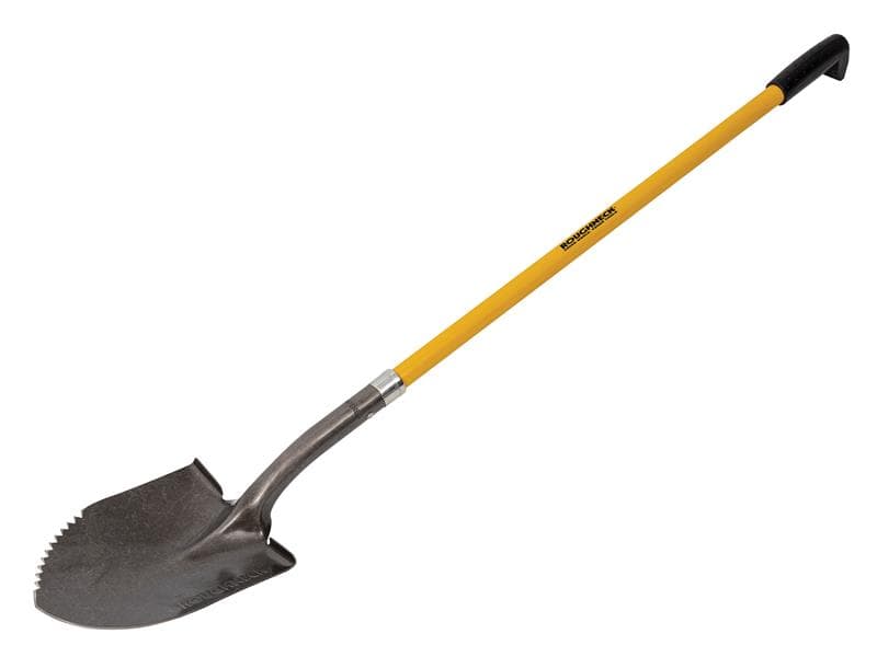 Roughneck 68-044 Sharp Edge Round Shovel Long Handle