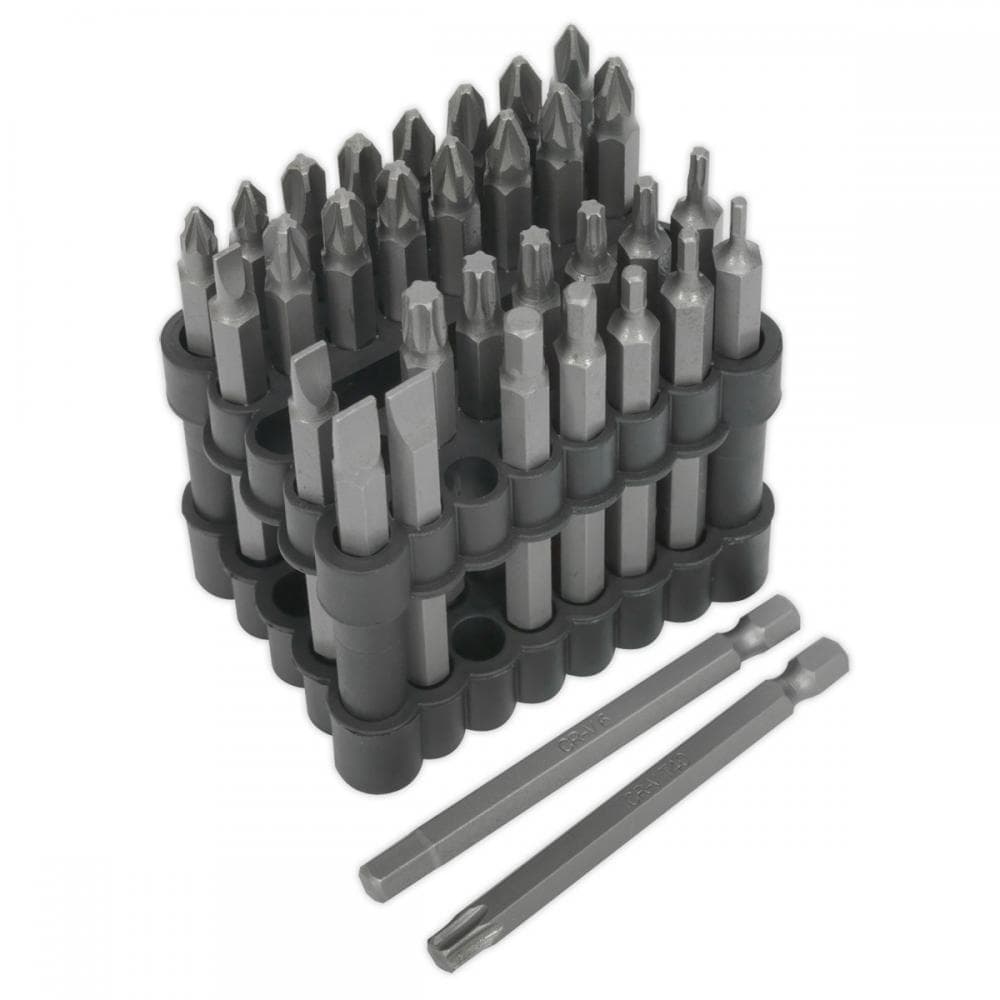 Sealey AK112 Power Tool Bit Set 32Pc 75Mm