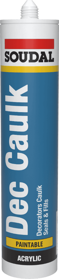 Soudal Dec Caulk White 300Ml 115320