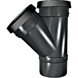 Davant 110Mm Ring Seal Soil 45 T/S Branch Black RS13B
