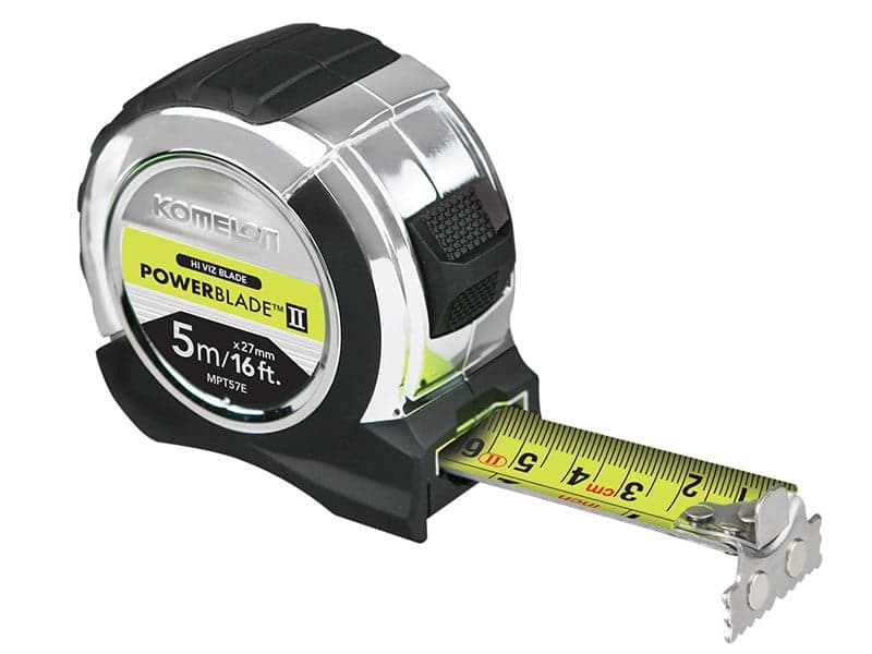 Komelon MPT57E Powerblade™ Ii Pocket Tape 5M/16Ft (Width 27Mm)