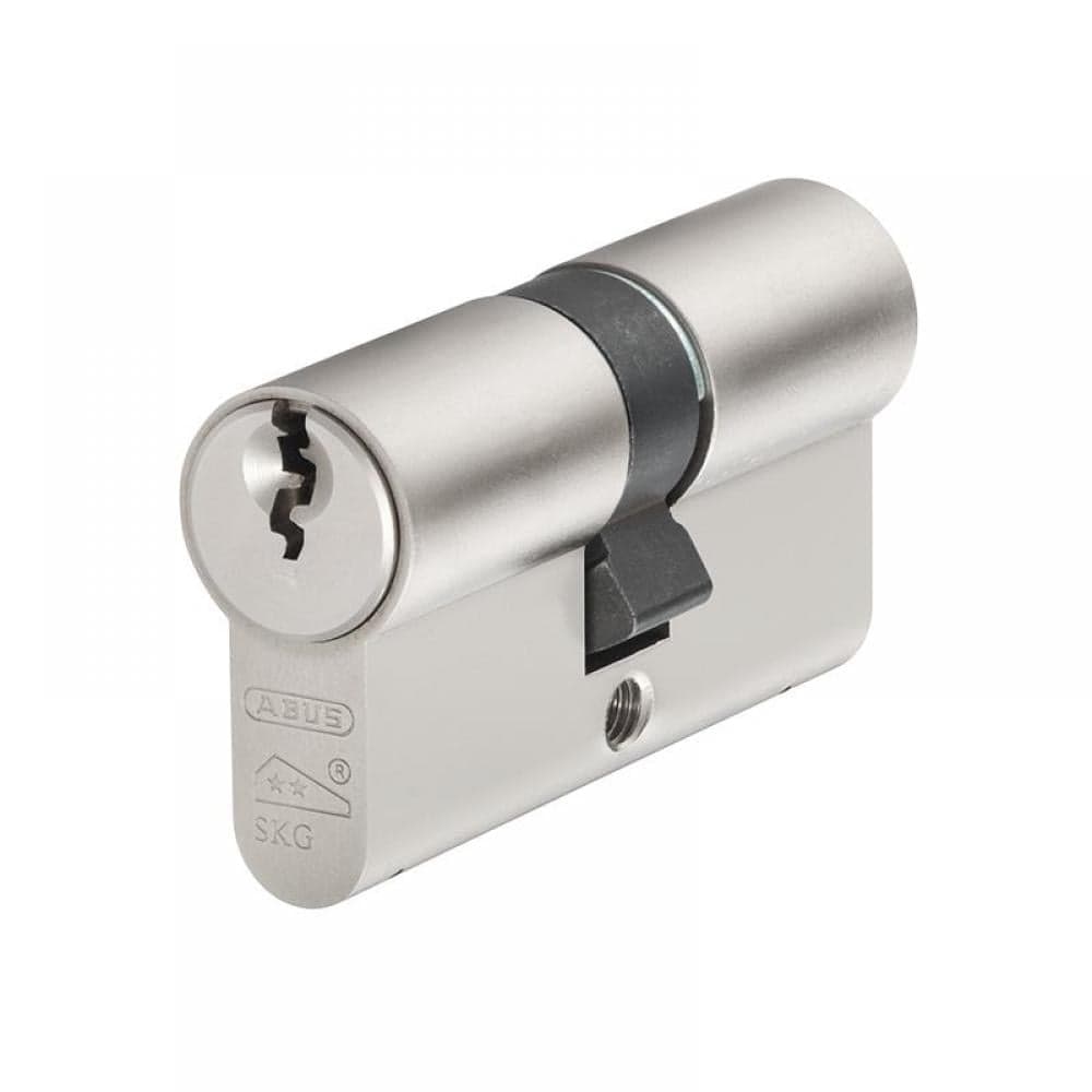 Abus Mechanical 54168 E60Np Euro Double Cylinder Nickel Pearl 40Mm / 50Mm Box