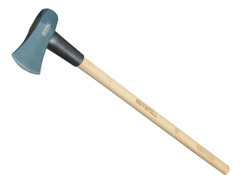 Faithfull 60112007 Log Splitting Maul Fsc Hickory Shaft 3.6Kg (8Lb)