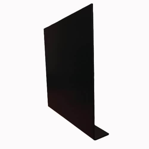 Aluminium Fascia L Profile Length - 150mm x 2mm x 3mtr Black (9005 Matt)