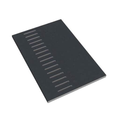 300mm Anthracite Grey Woodgrain Vented Soffit Board - 10mm x 5mtr