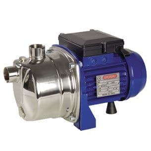 Industrial 110v - 230v Self-Priming Jet Water Pump CAM80 Blue Original Organics