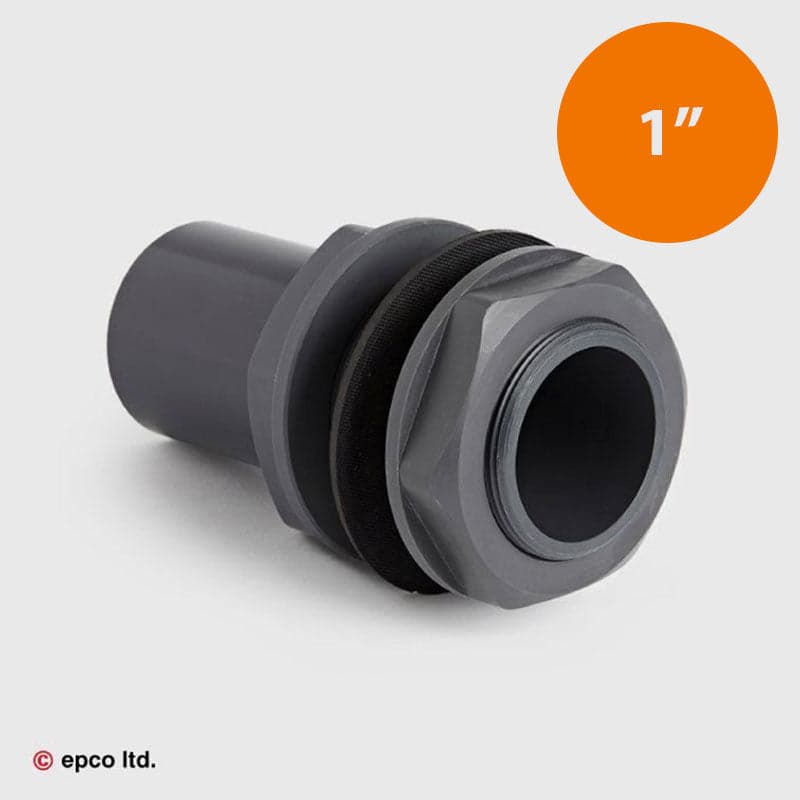 1" U-PVC Tank Connector