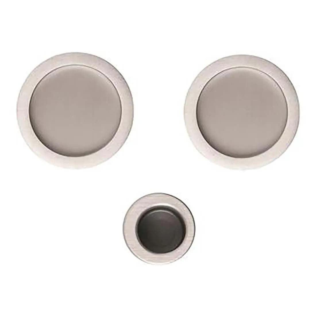 Sliding Door Passage Set Satin S/Steel