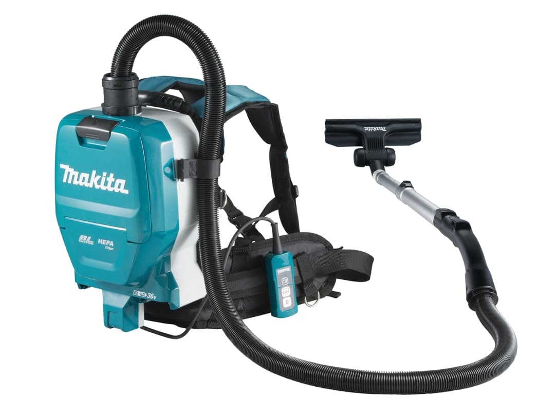Makita DVC261ZX11 LXT BL Backpack Vacuum Cleaner 36V (2 x 18V) Bare Unit DVC261ZX11