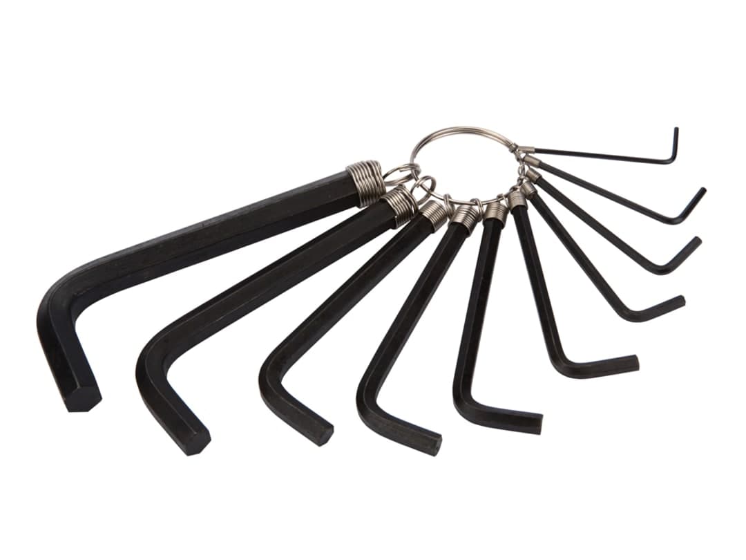 BlueSpot Tools Hexagon Key Set, 10 Piece 15311