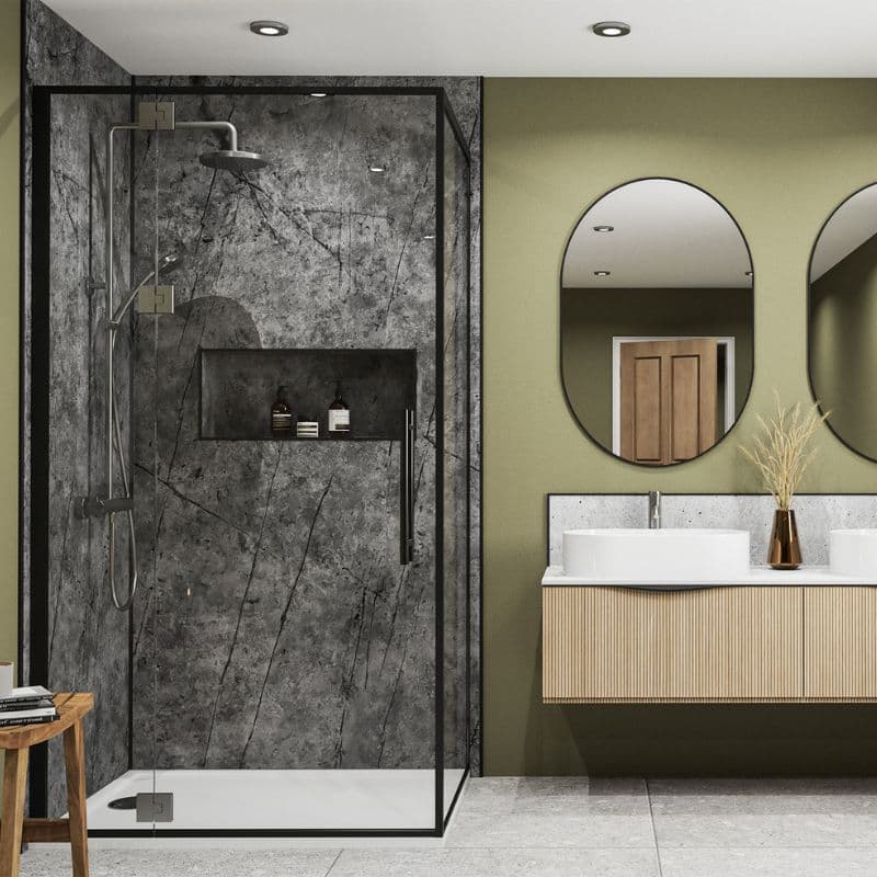 Wetwall Bathroom Wall Panel - 2440mm x 1200mm x 4mm - Tempesta