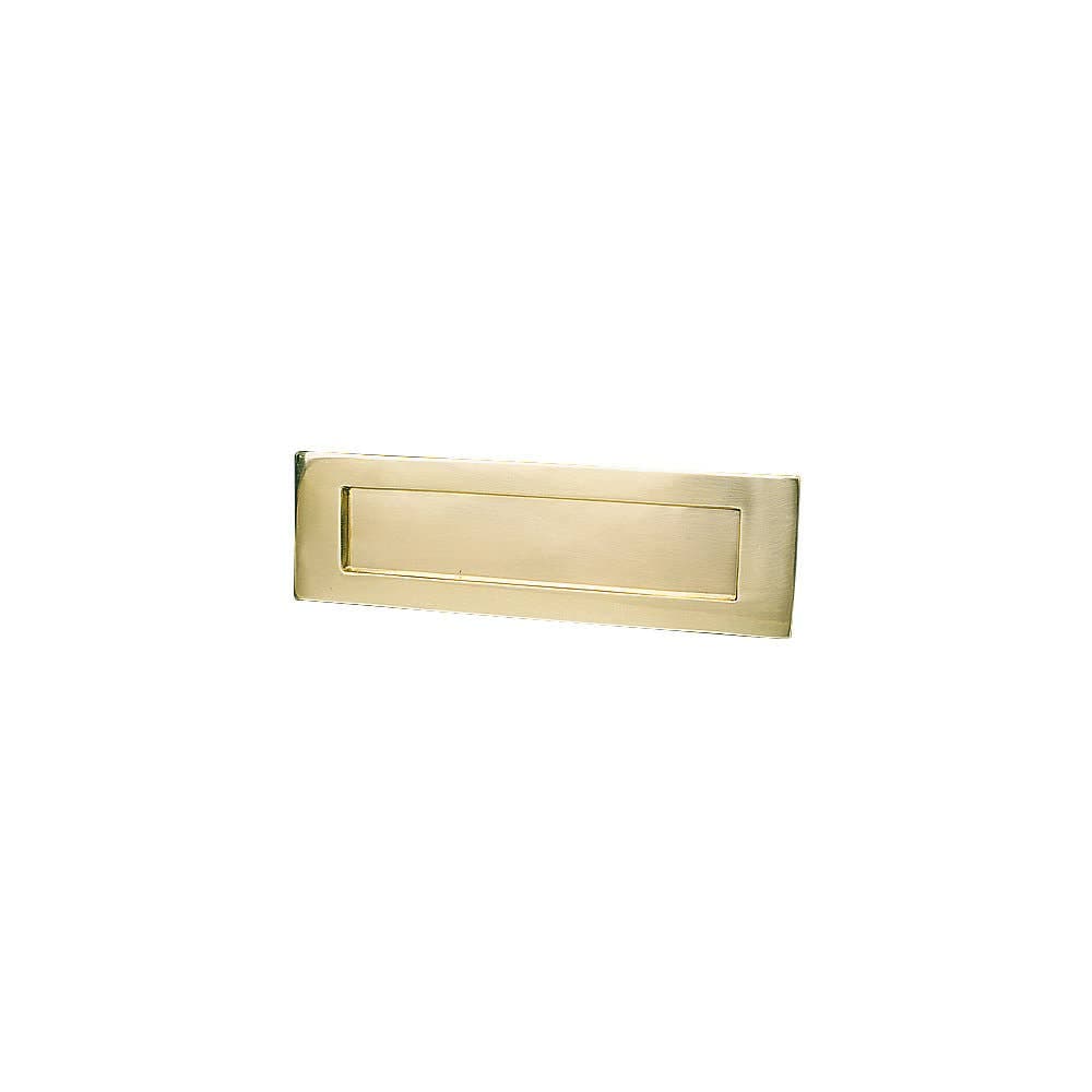 Victorian Letterbox Letter Plate - Polished Brass - Hardware Solutions