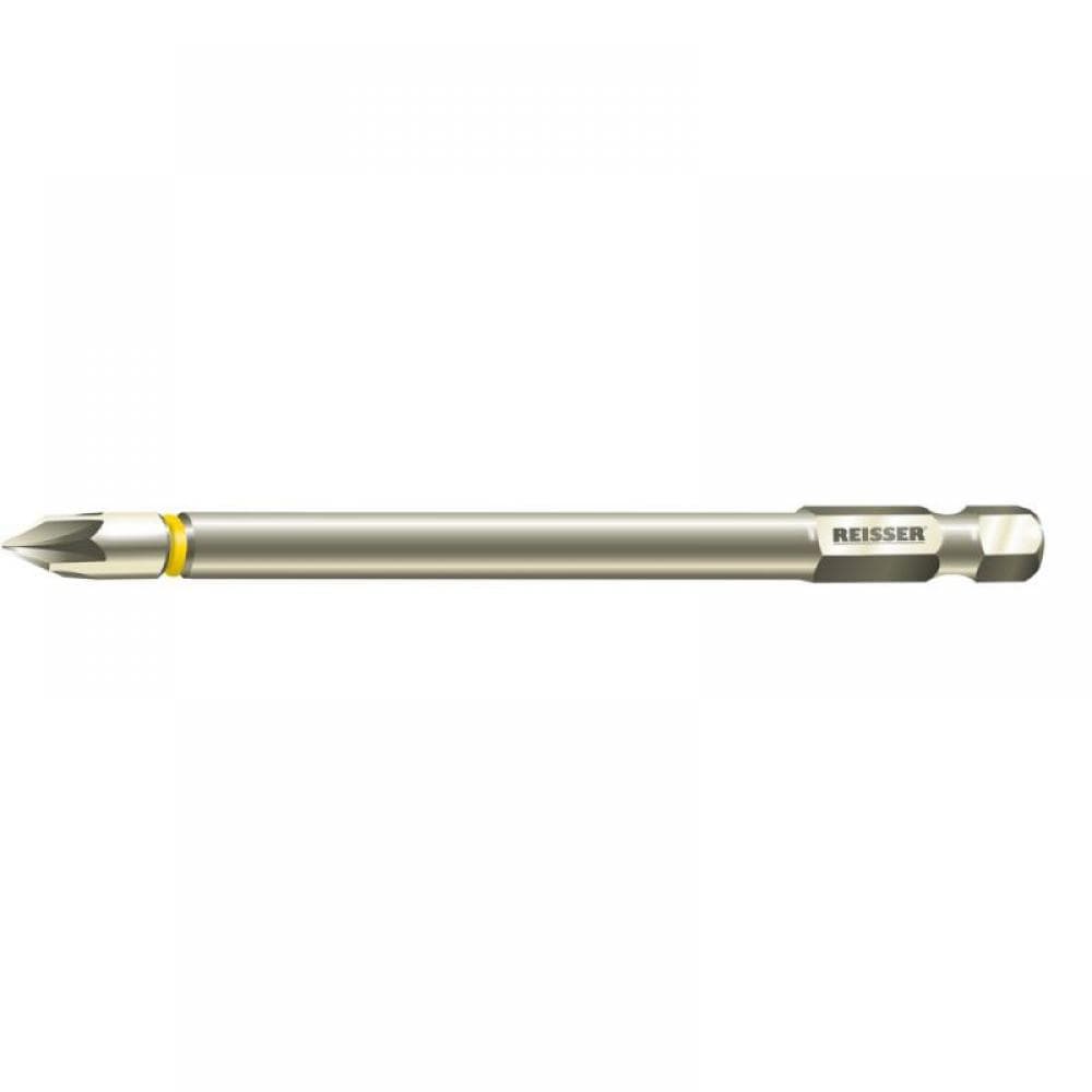 Reisser PZ02100W Torsion Screwdriver Bit E6.3 X 100 (Wallet 1Pc)Pz2