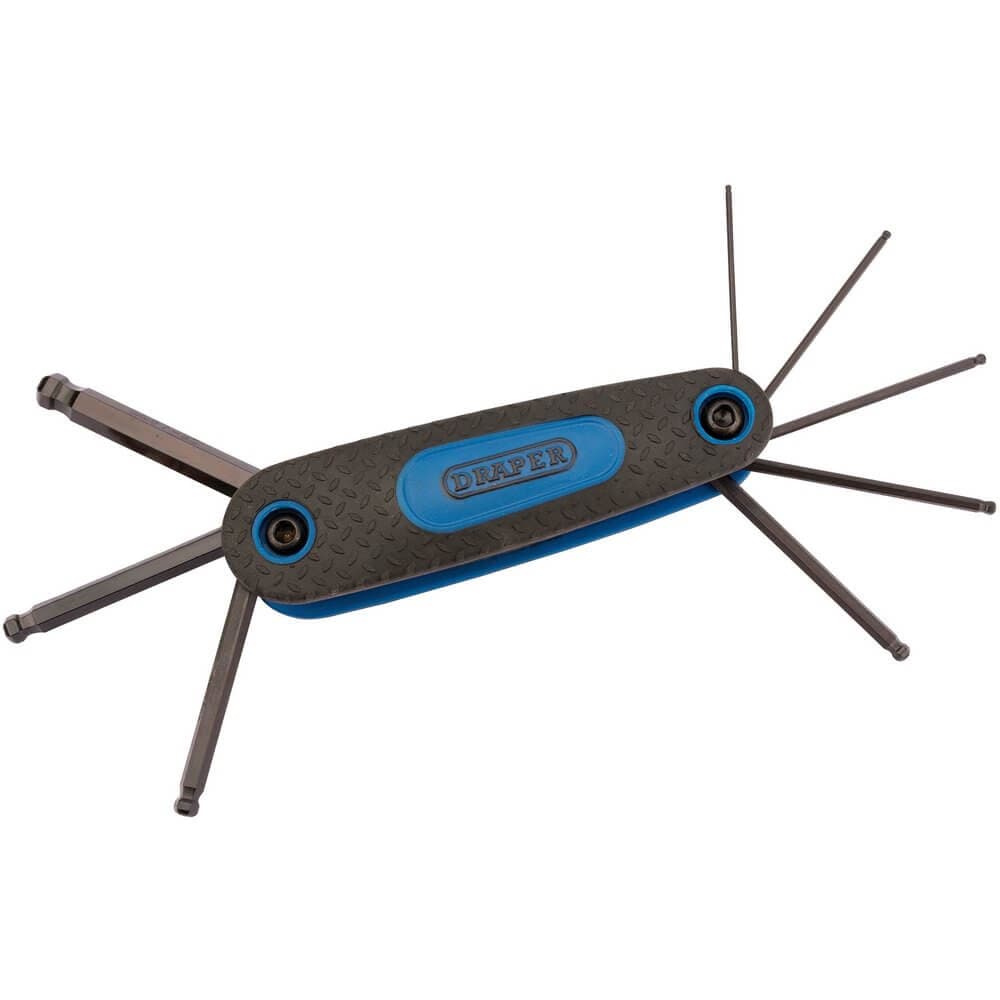 Draper 33837 Ball End Metric Hex. Key Set (8 Piece) per set