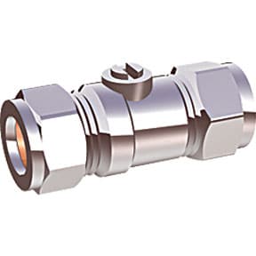 Mv 15M Chrome Large Bore Iso Valve B849